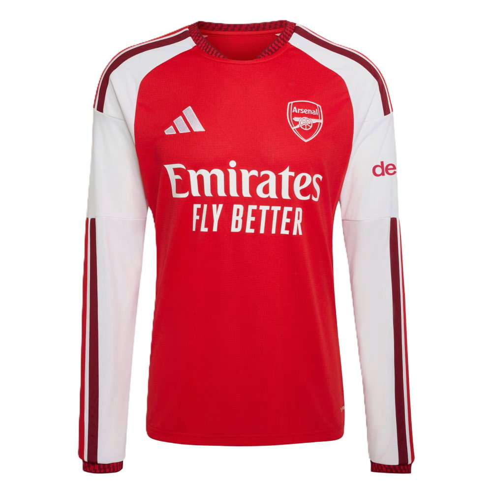 2026-2027 Arsenal Long Sleeve Home Shirt
