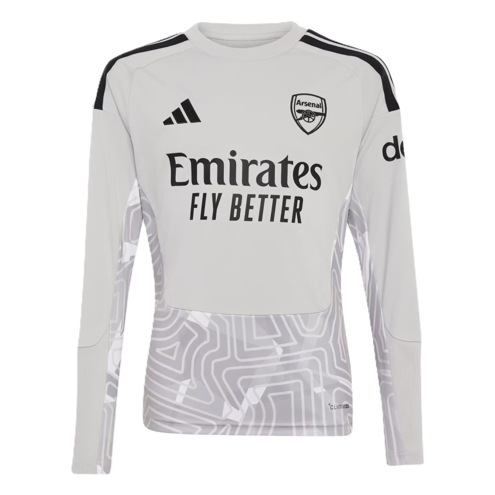 2026-2027 Arsenal Home Goalkeeper Shirt (Grey) - Kids