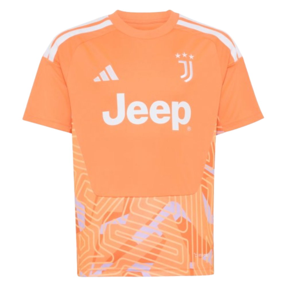 2026-2027 Juventus Home Goalkeeper Shirt (Orange) - Kids