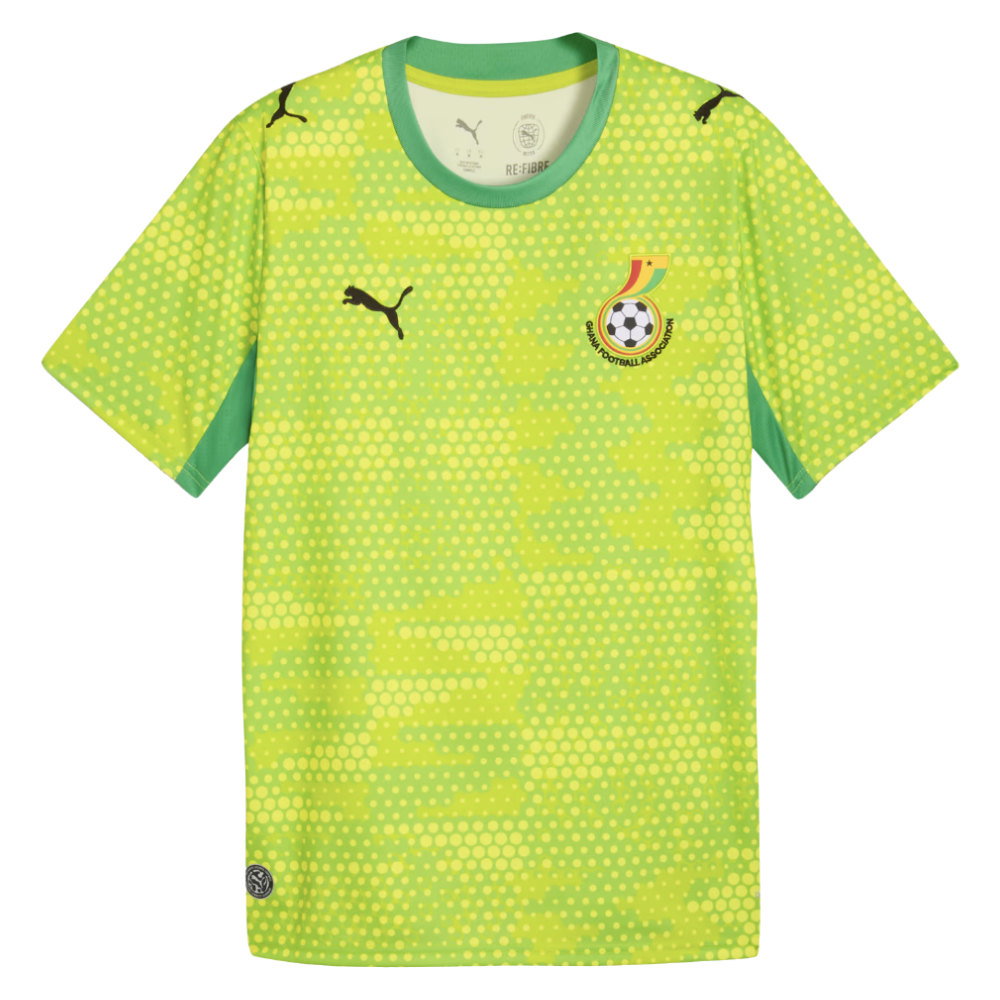 2026-2027 Ghana Goalkeeper Shirt (Lime Smash)