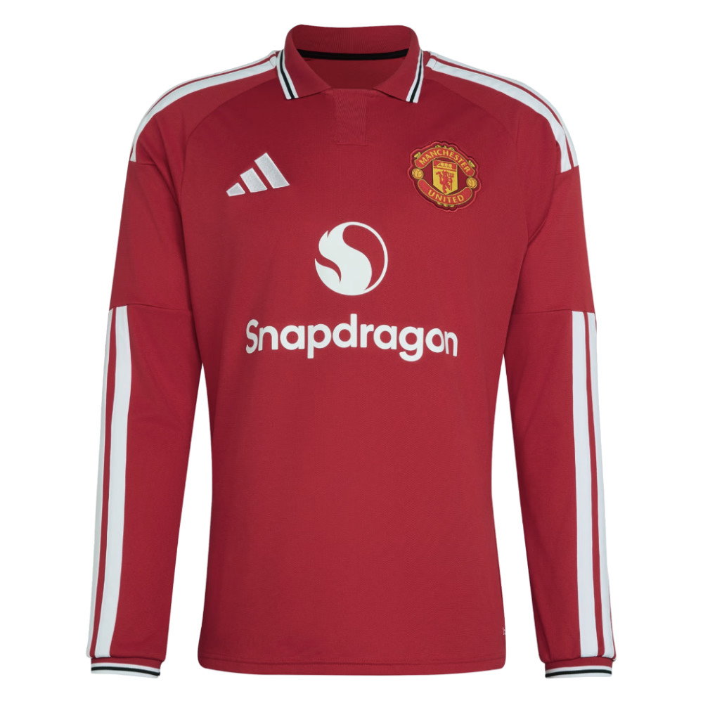 2026-2027 Man Utd Long Sleeve Home Shirt