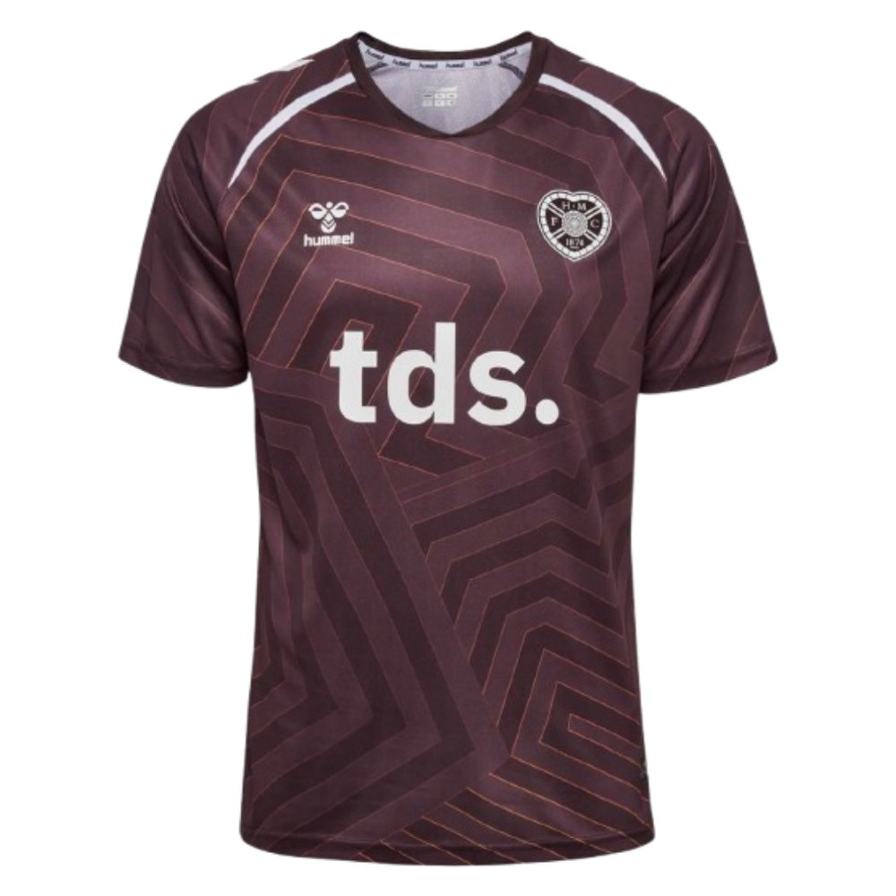 2026-2027 Hearts Home Matchday Shirt (Maroon)